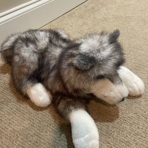 Folkmanis Timber Wolf puppet